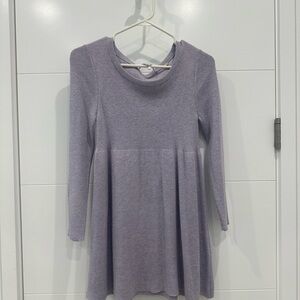 Anthropologie Knitted and knotted Babydoll Sweater Dress